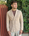 BOB GIACCA DOPPIOPETTO RASCHEL PROCESS - BEIGE - Marcello Fontana Shop