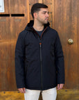 Giubbotto AURELIO Long Velour - Black - SUNS