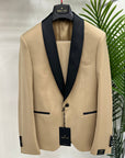 ABITO MANUEL RITZ SMOKING SCIALLATO BEIGE - Marcello Fontana Shop