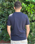 MANUEL RITZ T-SHIRT BLU - Marcello Fontana Shop