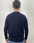 Outfit girocollo basic - Blu Navy - Marcello Fontana Shop