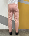 BRO SHIP PANTALONE TASCA AMERICA CON PENCE CAPRI - ROSA - Marcello Fontana Shop