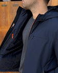 Giubbotto AURELIO Velour - Dark blue - SUNS