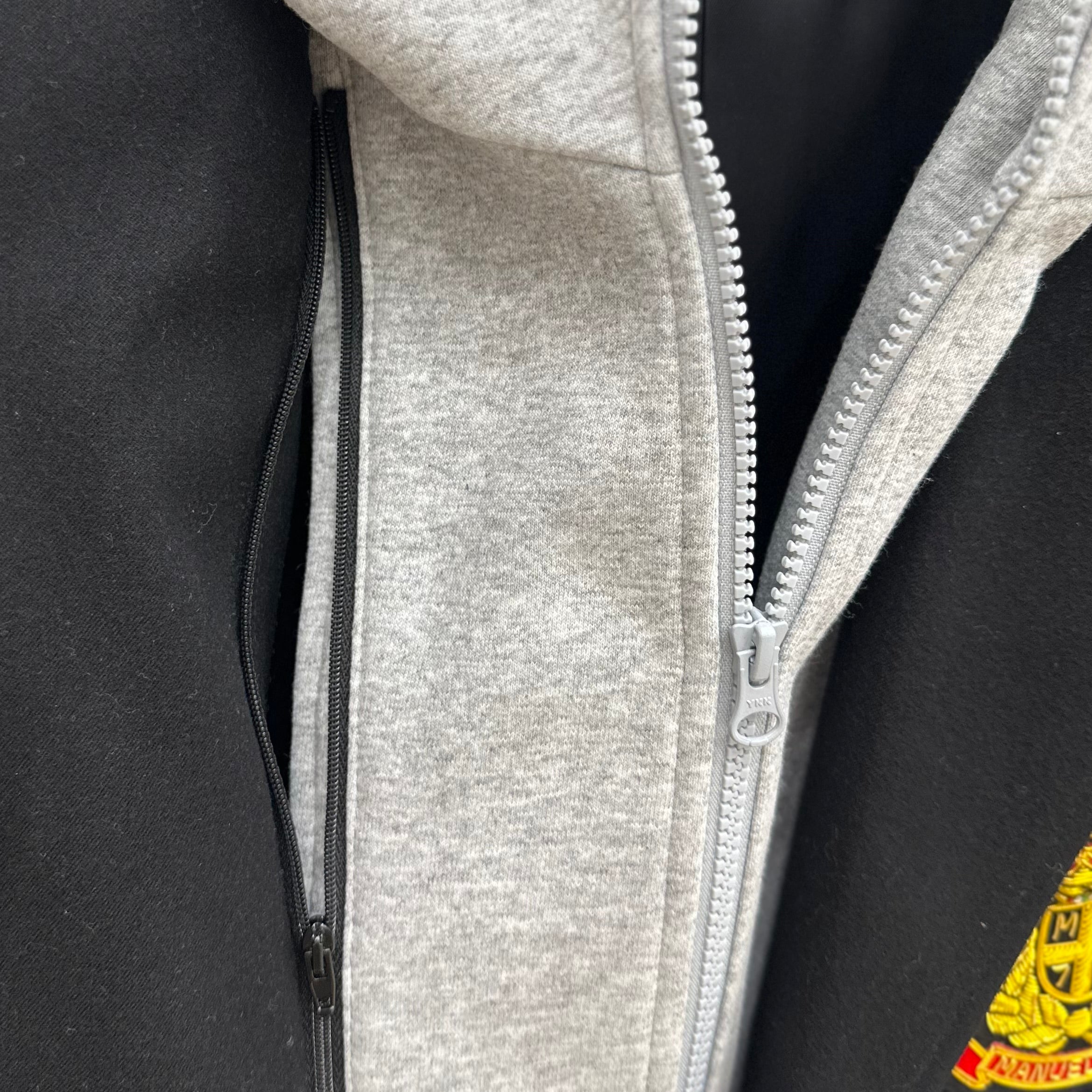 MANUEL RITZ GIACCA MONOPETTO IN MISTO LANA CON CAPPUCCIO RIMOVIBILE - Marcello Fontana Shop
