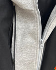 MANUEL RITZ GIACCA MONOPETTO IN MISTO LANA CON CAPPUCCIO RIMOVIBILE - Marcello Fontana Shop