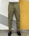 ENTRE AMIS PANTALONE TASCONATO MILITARY - Marcello Fontana Shop
