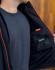 Giubbotto AURELIO Velour - Black - SUNS