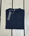 Privati Firenze Girocollo in lana rasata - Nero - Marcello Fontana Shop