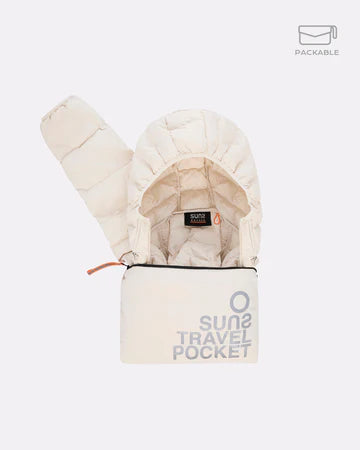 GIUBBOTTO BAPE LADY TRAVEL WHITE - SUNS