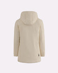 PARKA AURELIA LONG VELOUR OFF WHITE - SUNS