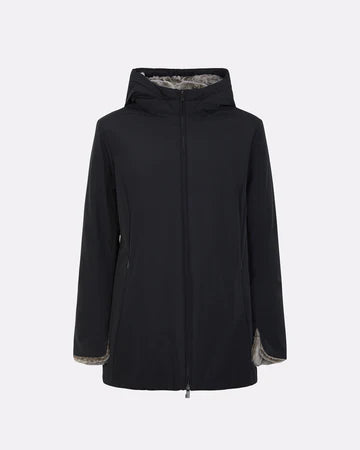 PARKA MARMOLADA FUR BLACK - SUNS