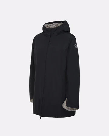 PARKA MARMOLADA FUR BLACK - SUNS