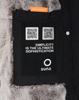 PARKA MARMOLADA FUR BLACK - SUNS