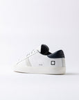 HILL LOW CALF WHITE-BLUE - D.A.T.E. SNEAKERS