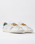 HILL LOW CALF WHITE-GREEN - D.A.T.E. SNEAKERS