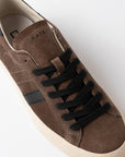 HILL LOW SUEDE BROWN - D.A.T.E. SNEAKERS