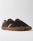 HILL LOW SUEDE BROWN - D.A.T.E. SNEAKERS
