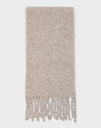 NALI' SCIARPA GWEN CON FRANGE BEIGE - Marcello Fontana Shop