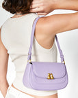 NALI' BORSA BOBBY A SPALLA LILLA - Marcello Fontana Shop
