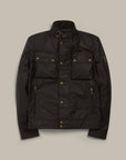 BELSTAFF GIACCA RACEMASTER ICON - Nero Cotone cerato
