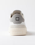 SONICA CALF WHITE-GRAY - D.A.T.E. SNEAKERS