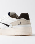 TORNEO PURE CALF WHITE-BROWN - D.A.T.E. SNEAKERS