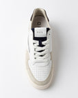 TORNEO PURE CALF WHITE-BROWN - D.A.T.E. SNEAKERS