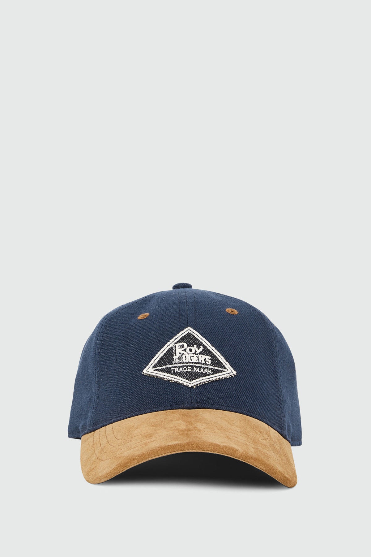 FW25 ROY ROGER'S CAPPELLO BASEBALL CON LOGO BLUE NAVY - Marcello Fontana Shop