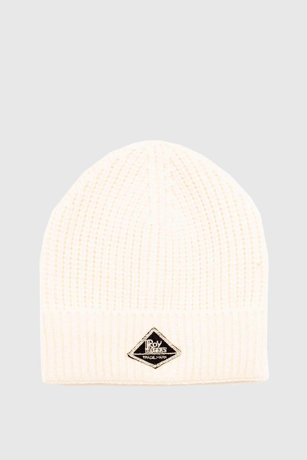 FW25 ROY ROGER'S CAPPELLO IN MAGLIA OFF WHITE - Marcello Fontana Shop
