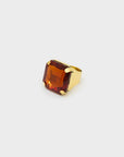 ANELLO VALE CON PIETRA ROSSO - NALI'