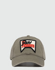 Cappello Baseball in twill olive