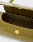BORSA PHOEBE A MANO RIGIDA VERDE- NALI' - Marcello Fontana Shop