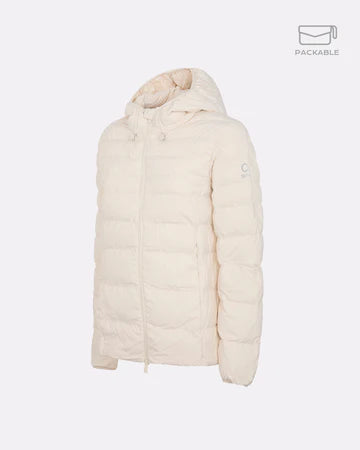 GIUBBOTTO BAPE LADY TRAVEL WHITE - SUNS