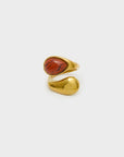 ANELLO ORY CON PIETRA ROSSO - NALI'