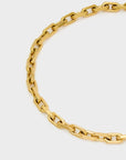 COLLANA GIROCOLLO MAGLIA OVALE ORO - NALI'