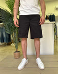 GAVROCHE BERMUDA NERO - Marcello Fontana Shop