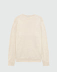 ROY ROGER'S - MAGLIA GIROCOLLO IN LANA E CASHMERE - BEIGE