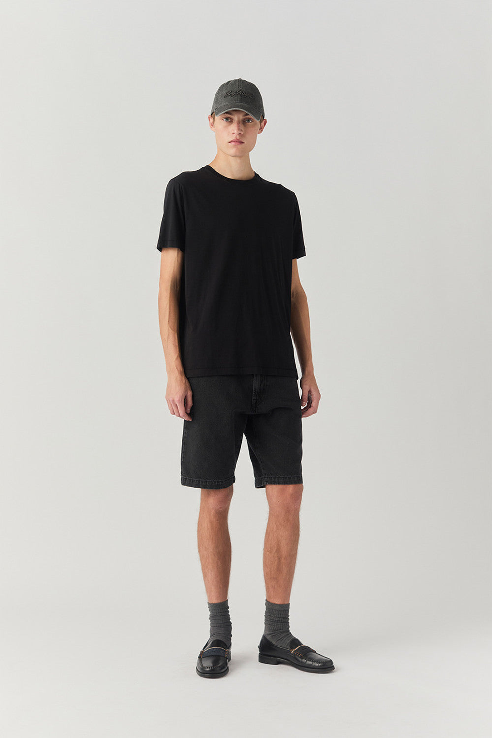 ROY ROGER'S T-SHIRT PIMA IN JERSEY BLACK - Marcello Fontana Shop