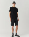 ROY ROGER'S T-SHIRT PIMA IN JERSEY BLACK - Marcello Fontana Shop