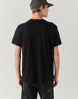 ROY ROGER'S T-SHIRT PIMA IN JERSEY BLACK - Marcello Fontana Shop