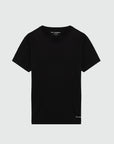 ROY ROGER'S T-SHIRT PIMA IN JERSEY BLACK - Marcello Fontana Shop