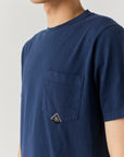 ROY ROGER'S T-SHIRT POCKET IN JERSEY BLUE NAVY - Marcello Fontana Shop
