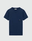 ROY ROGER'S T-SHIRT POCKET IN JERSEY BLUE NAVY - Marcello Fontana Shop