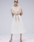 H2O CAMICIA SABILLA PANNA/BEIGE