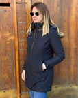 Giubbotto NINA Velour - Black - SUNS