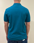 SUNS POLO FEDERICO LABEL IN PIQUET FOREST