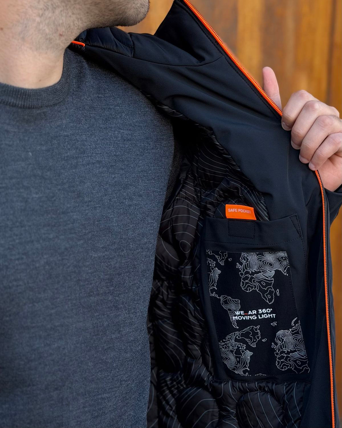 Giubbotto NOMENTANO Plus - Black - SUNS