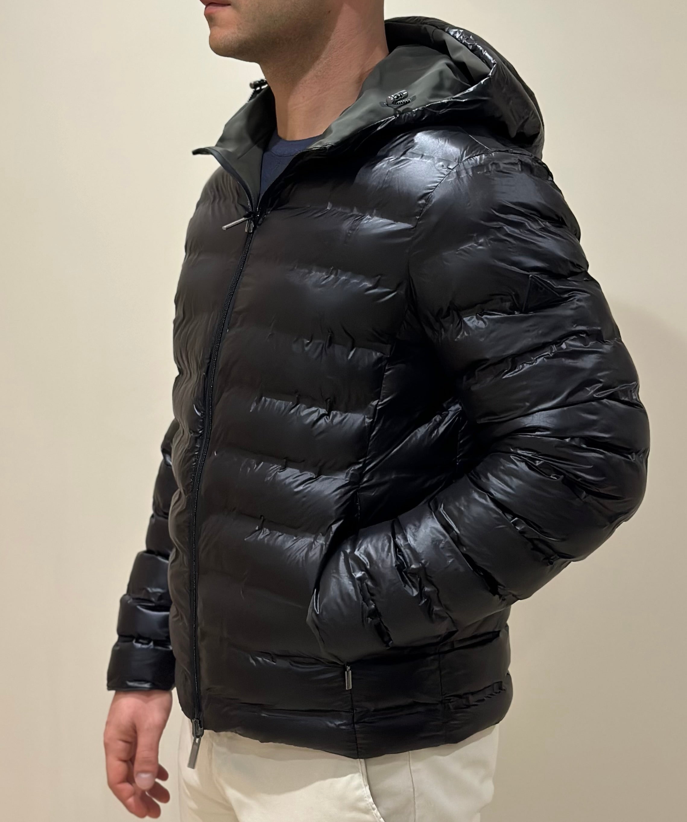 HESKIMO Giubbotto tecnico REVERSIBILE - MILITARE/NERO - Marcello Fontana Shop