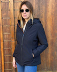 Giubbotto AURELIA Velour - Black - SUNS