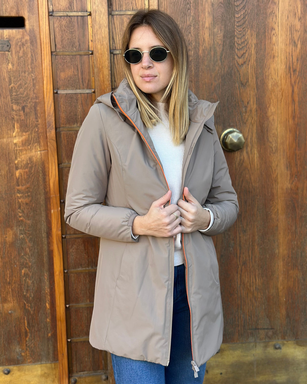 Giubbotto NINA Velour - Fossil - SUNS